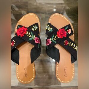 Soludos New in the Box Floral Sandals Size 8